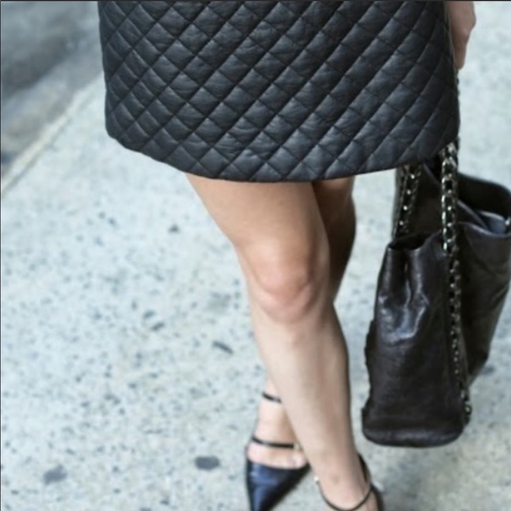Kate spade leather skirt!